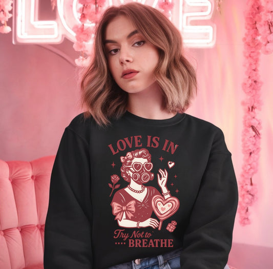 Love Is In The Air Crewneck
