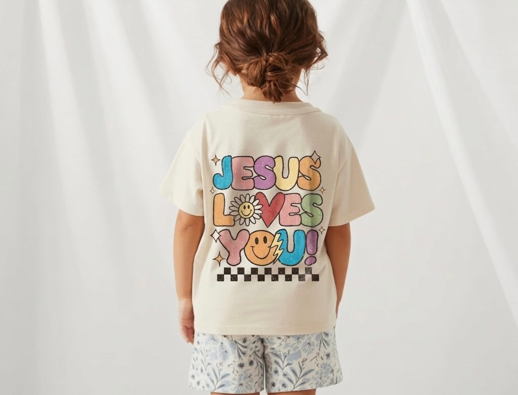 Jesus Loves You Girls T-Shirt