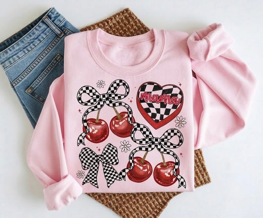 Mama Cherry Crewneck
