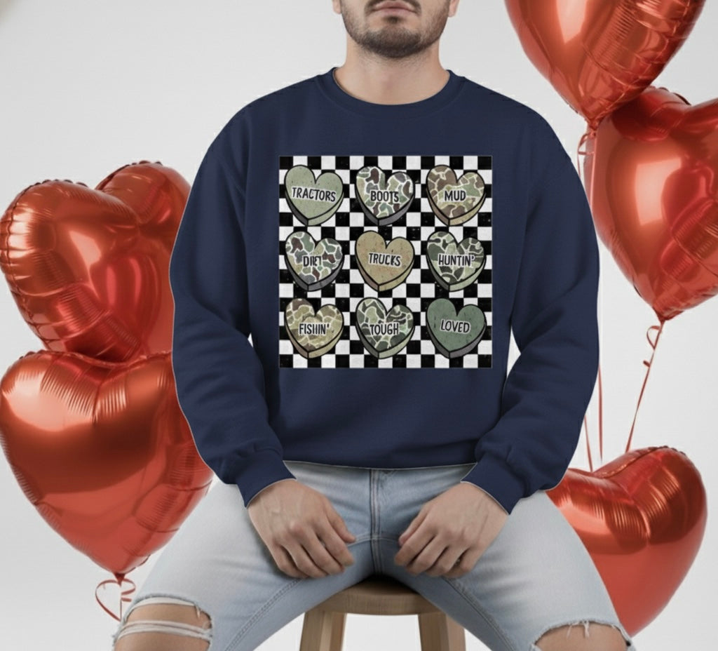 Men’s Country Valentine Crewneck