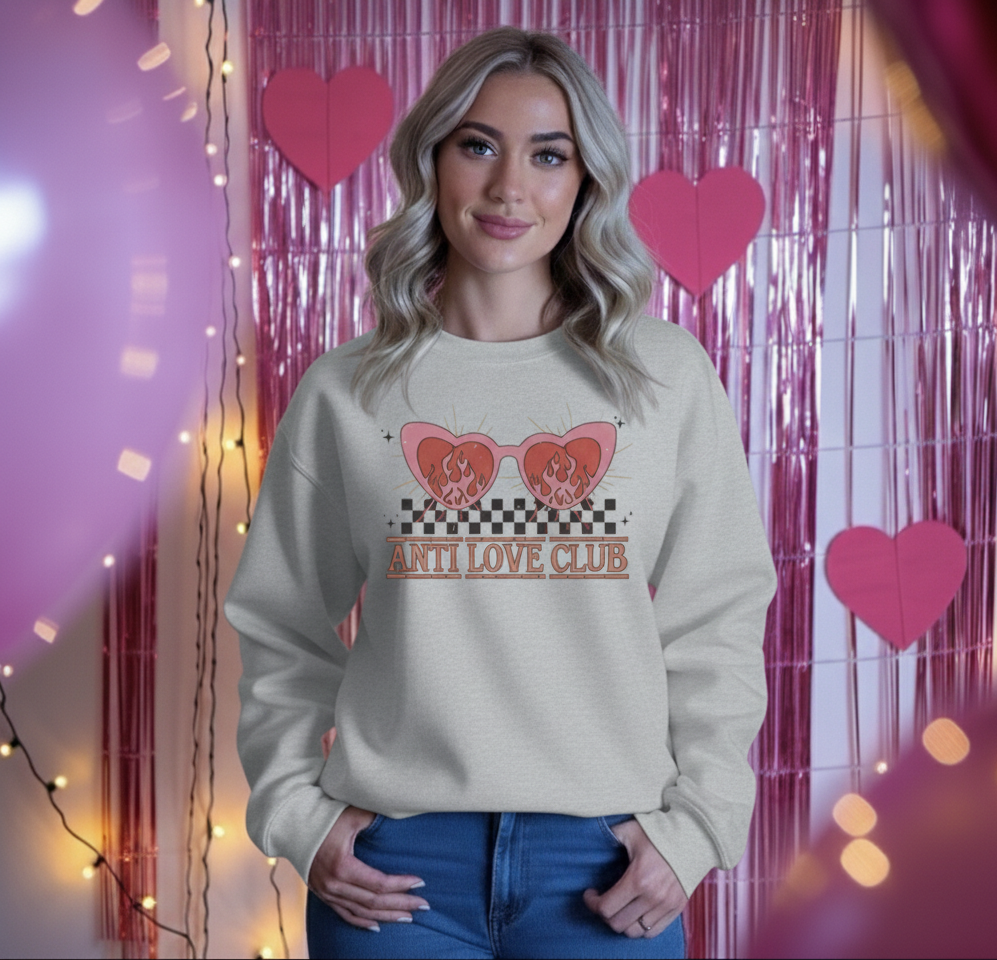 Anti Valentine’s Club Crewneck