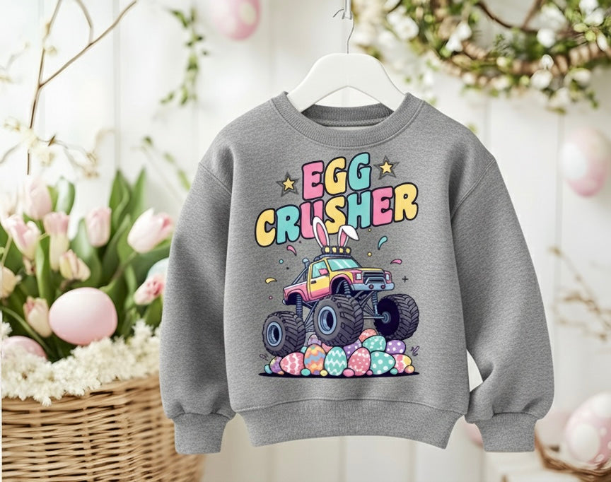 Egg Crusher Toddler Crewneck