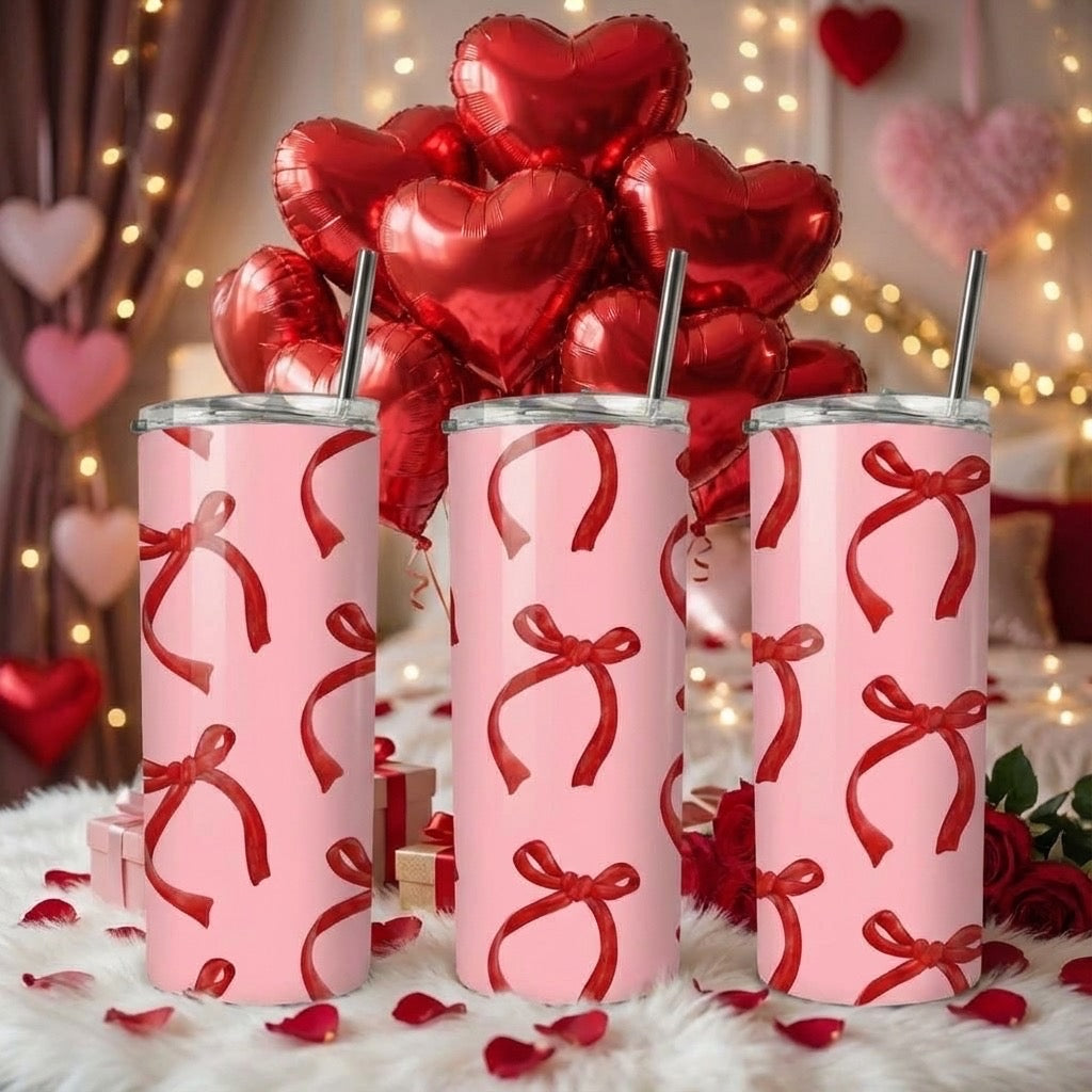 Ribbon 20oz Tumbler – Elegant Stainless Steel Drinkware