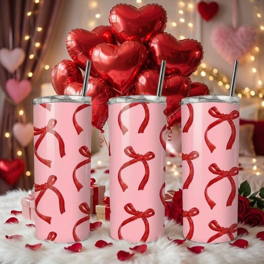 Ribbon 20oz Tumbler – Elegant Stainless Steel Drinkware