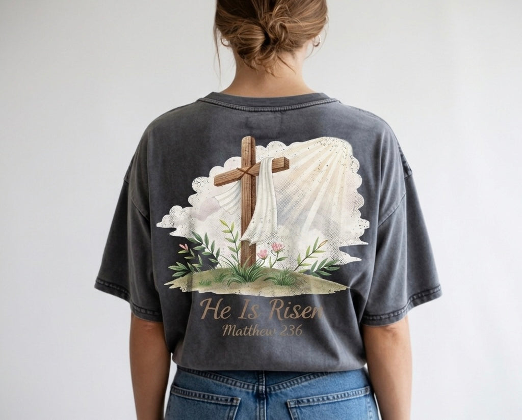 He Is Risen – Medium Easter Gift Basket