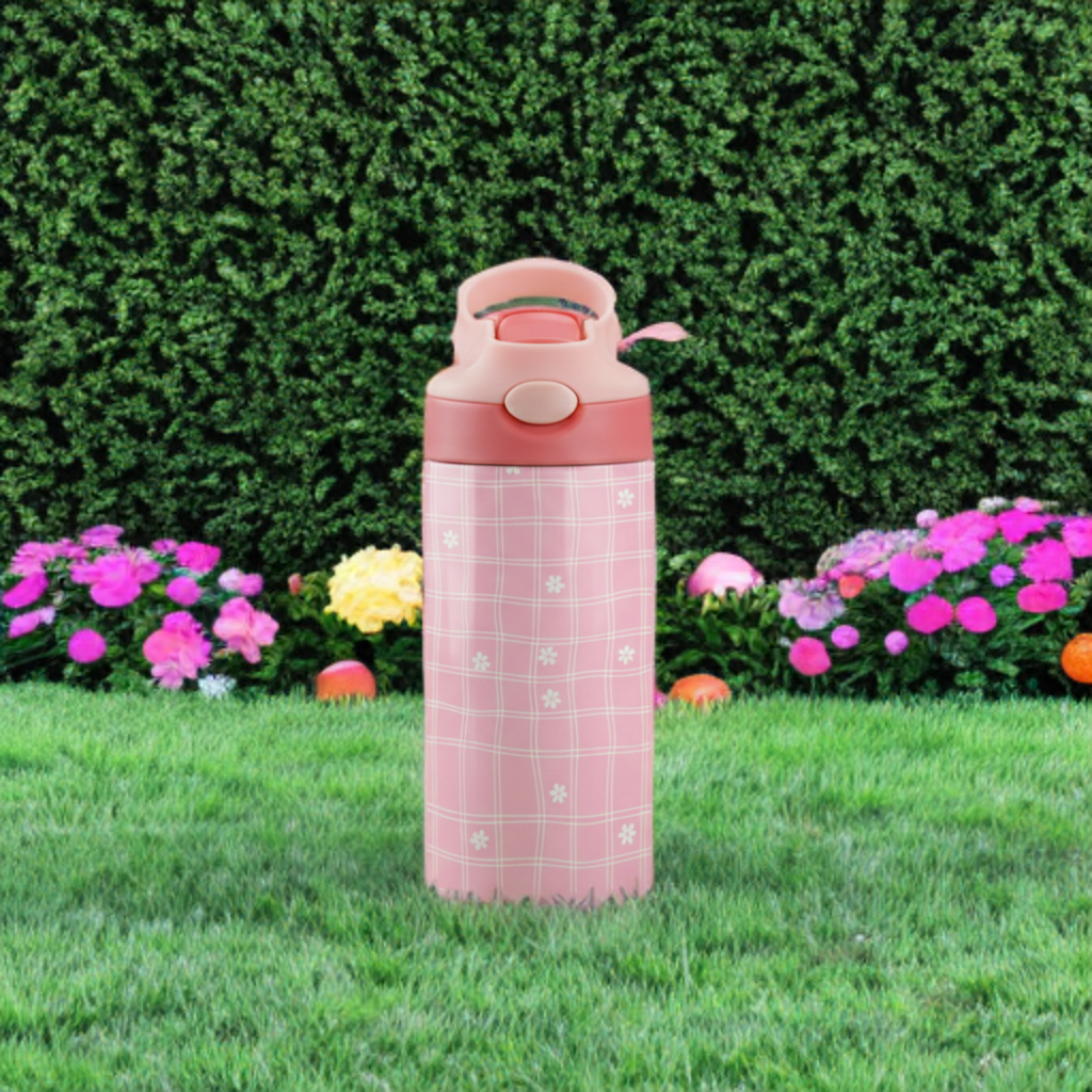Pink Daisy Easter Toddler Sippy Cup