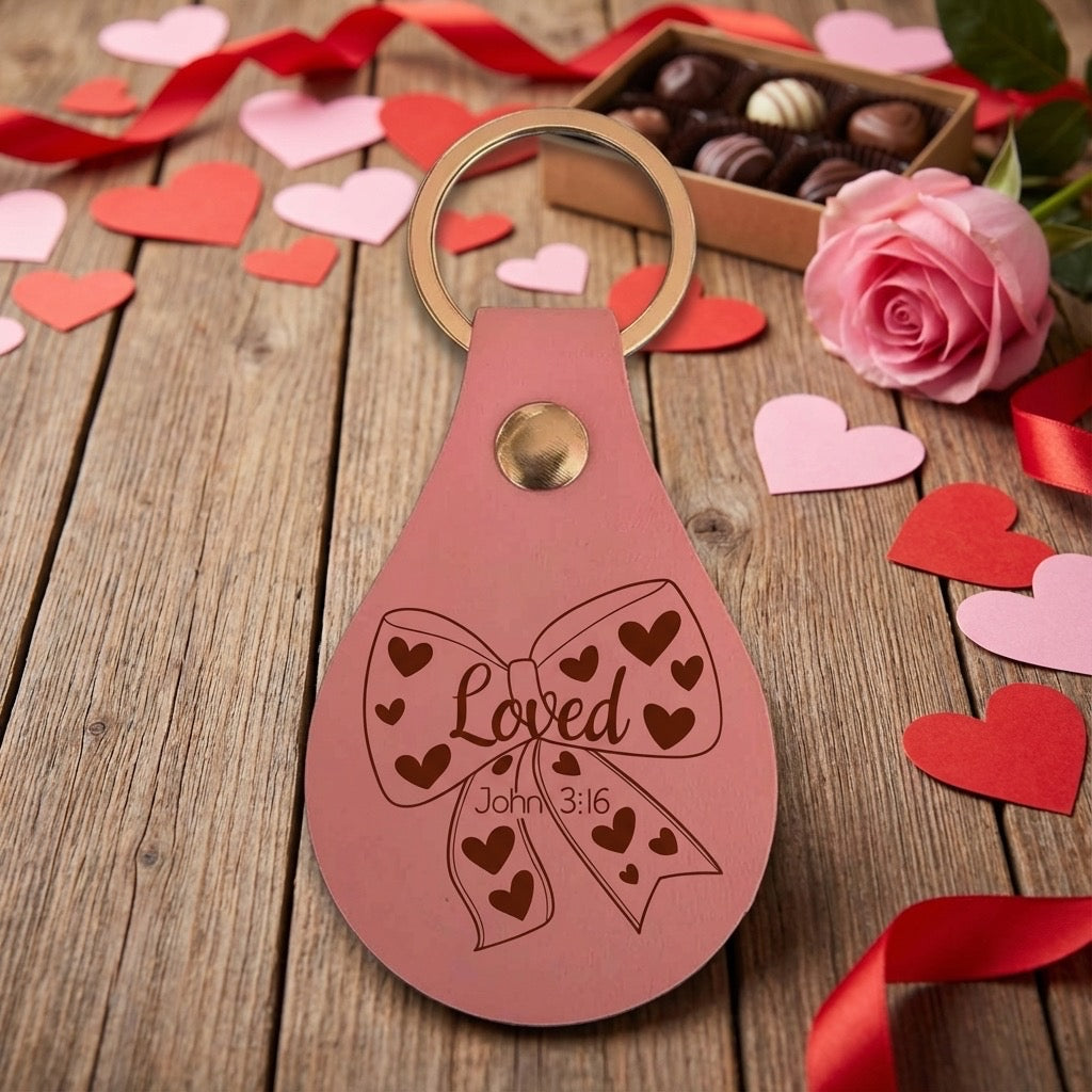 Loved – John 3:16 Valentine’s Medium Gift Basket | Faith-Based Gift Set