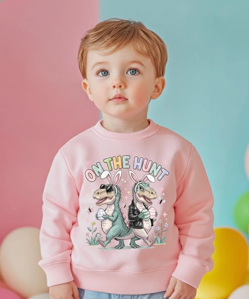 On the Hunt Toddler Crewneck