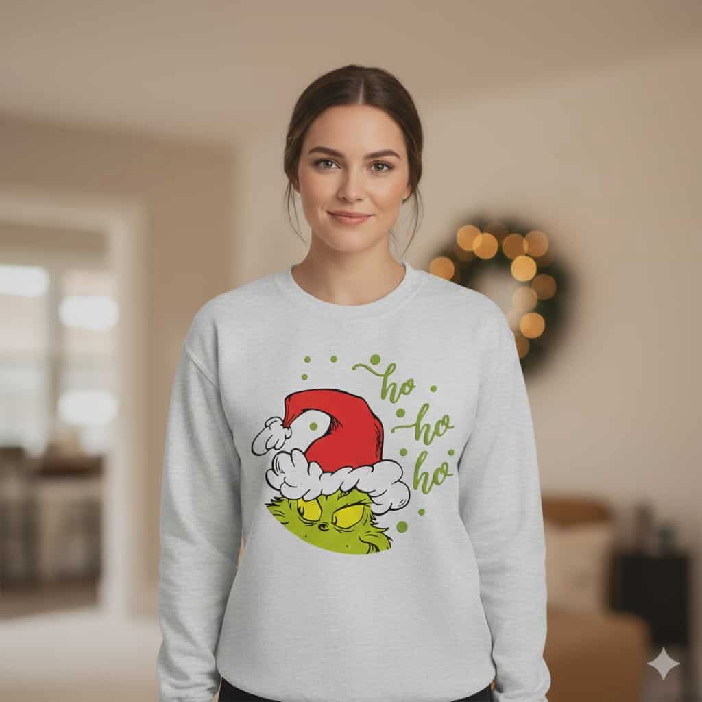 Eww People Grinch Crewneck – Funny Christmas Sweatshirt