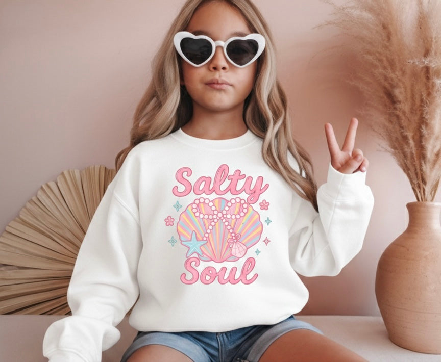 Salty Soul Kids Crewneck