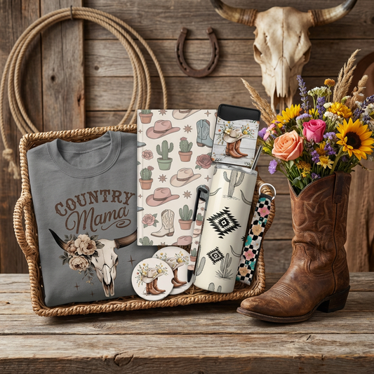 Country Mama Large Gift Basket