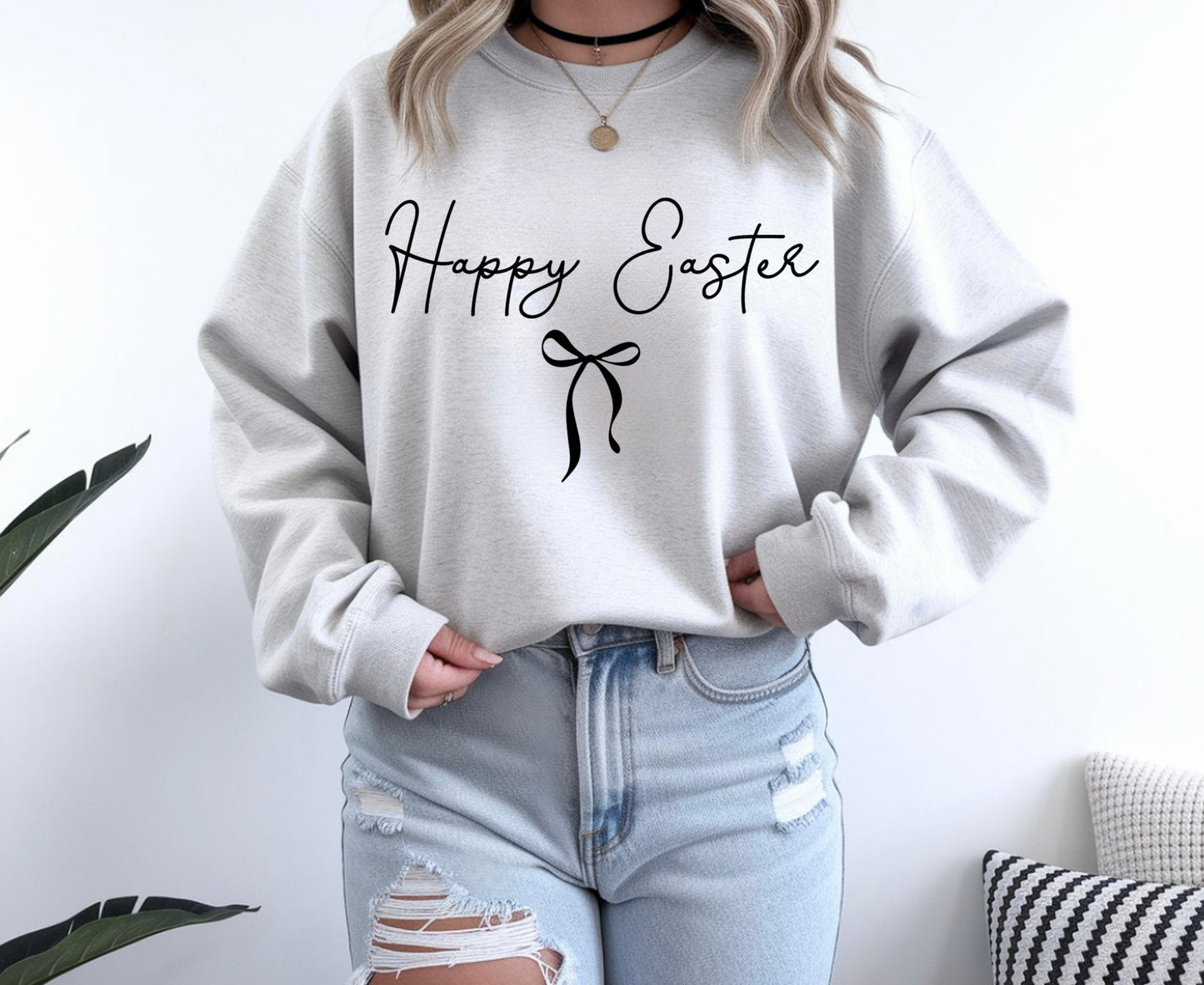 Coquette Happy Easter Crewneck