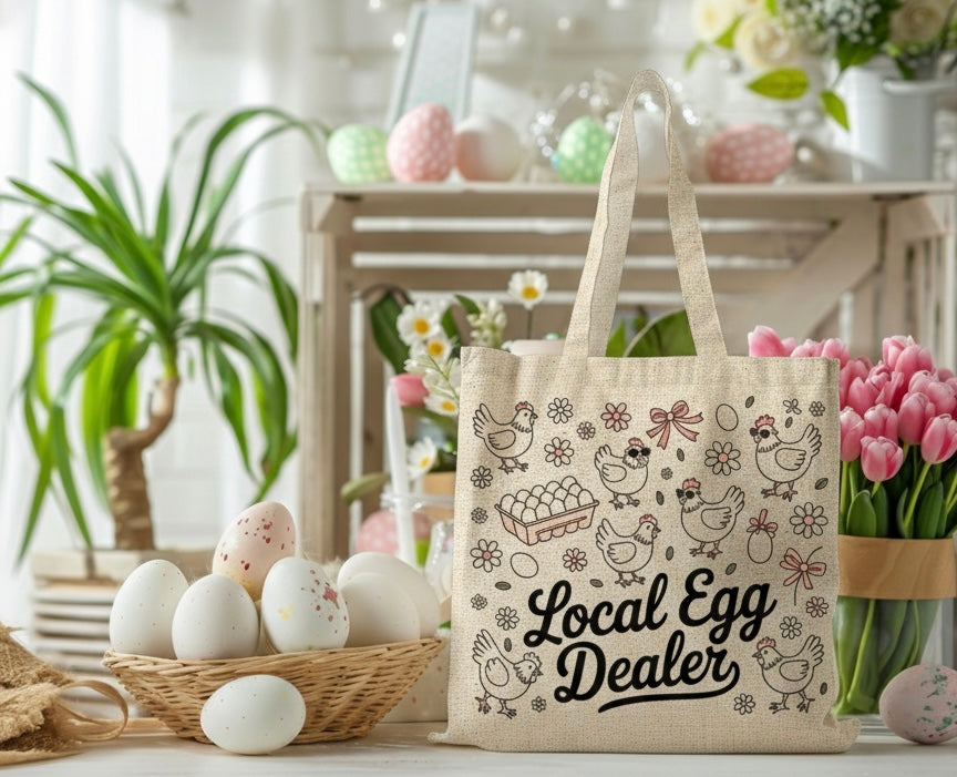 Local Egg Dealer Medium Easter Basket