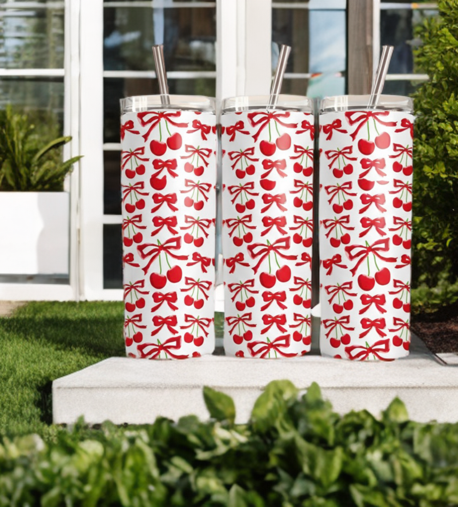 Cherry Coquette Valentine’s 20oz Tumbler