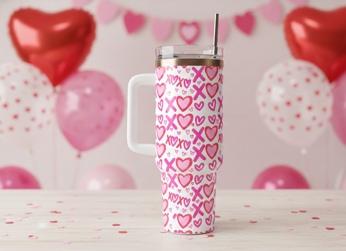 XOXO 30oz Valentine’s Tumbler