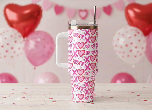 XOXO 30oz Valentine’s Tumbler