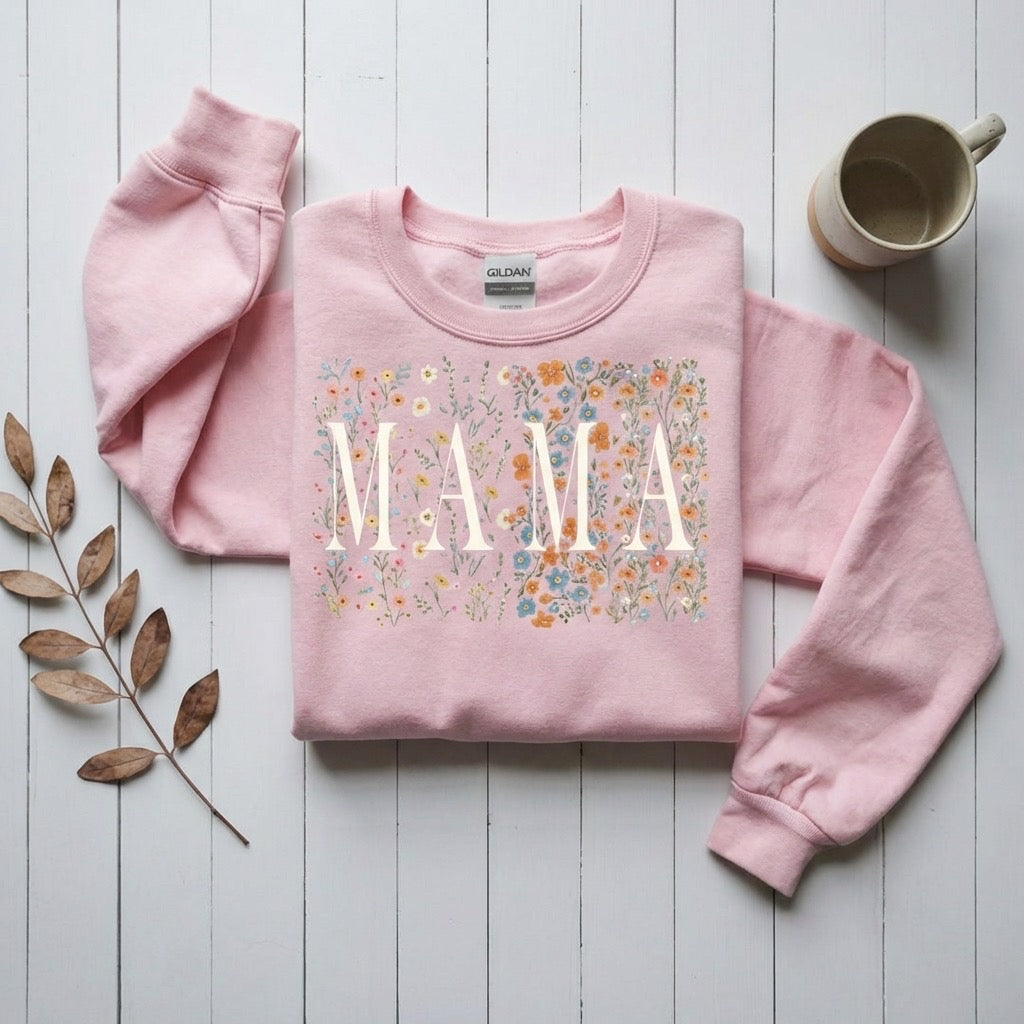 Floral Mama Crewneck