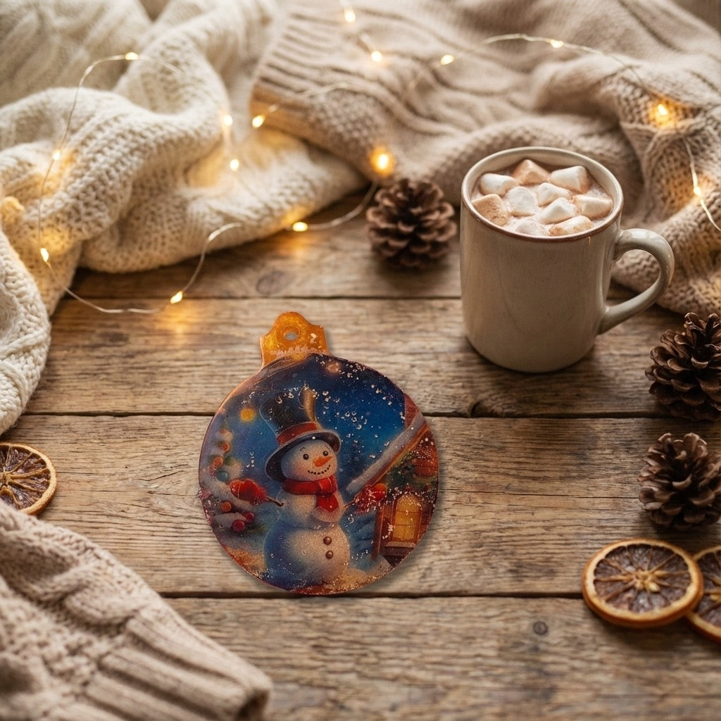 Snowman Christmas Ornaments – Holiday Tree Décor