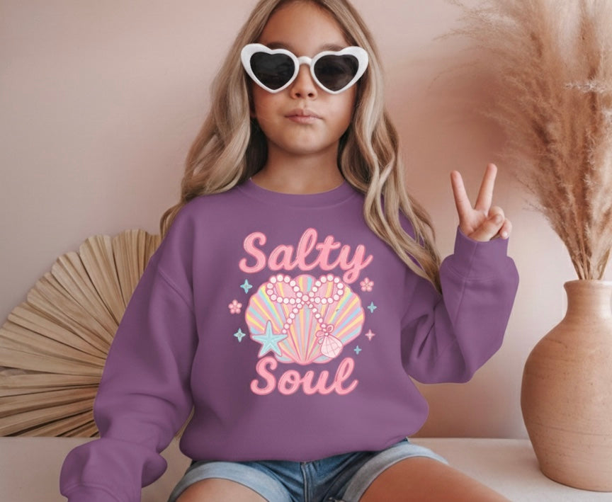 Salty Soul Kids Crewneck