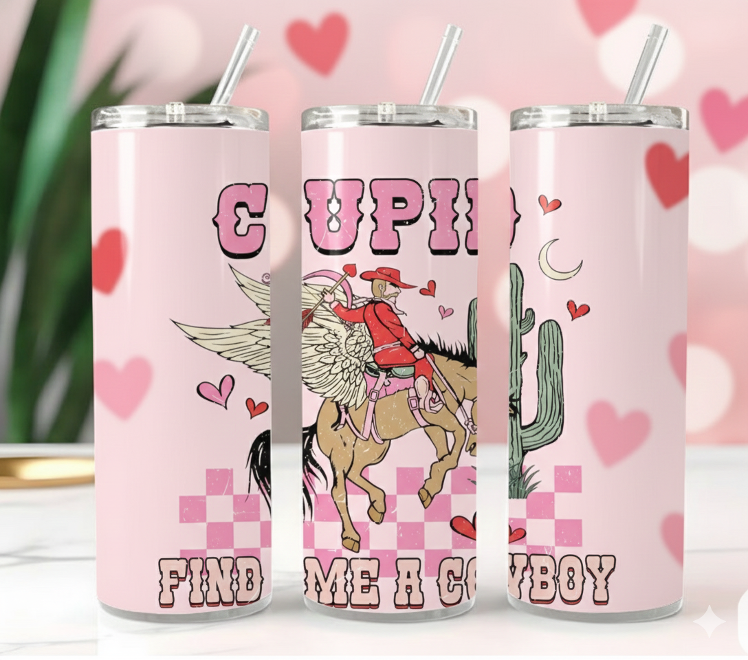 Cupid Find Me a Cowboy Medium Gift Basket – Valentine’s Gift Set