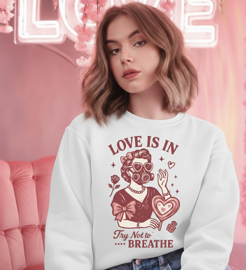 Love Is In The Air Crewneck