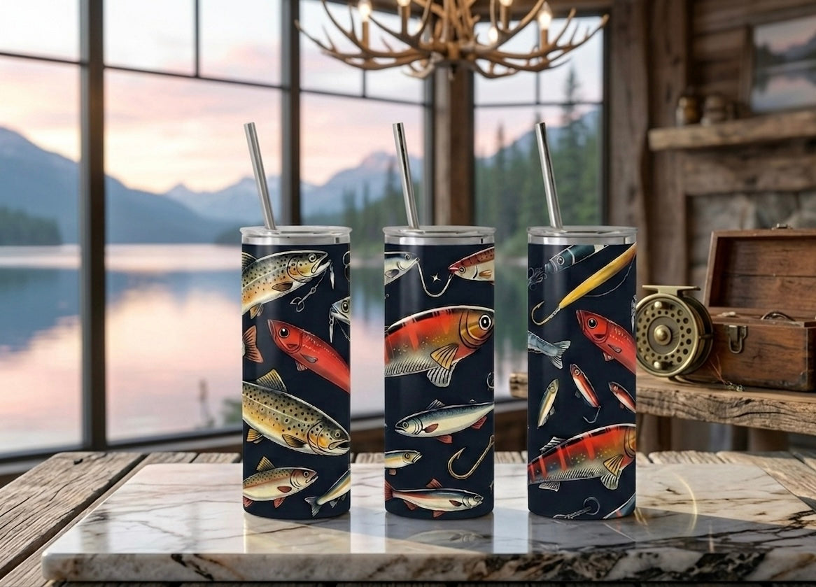 Fishing Lure 20oz Tumbler
