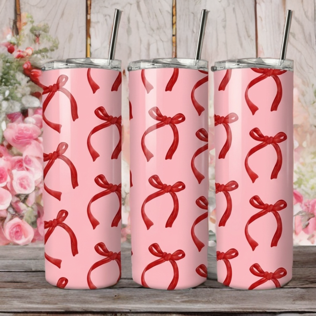 Ribbon 20oz Tumbler – Elegant Stainless Steel Drinkware