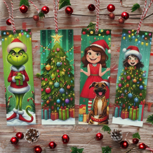 Christmas Bookmarks – Holiday Reading Accessories