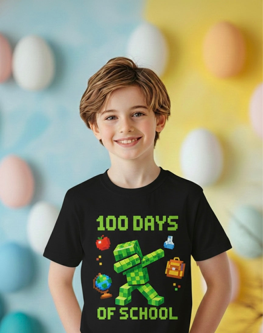 100 Days of School Boys T-Shirt