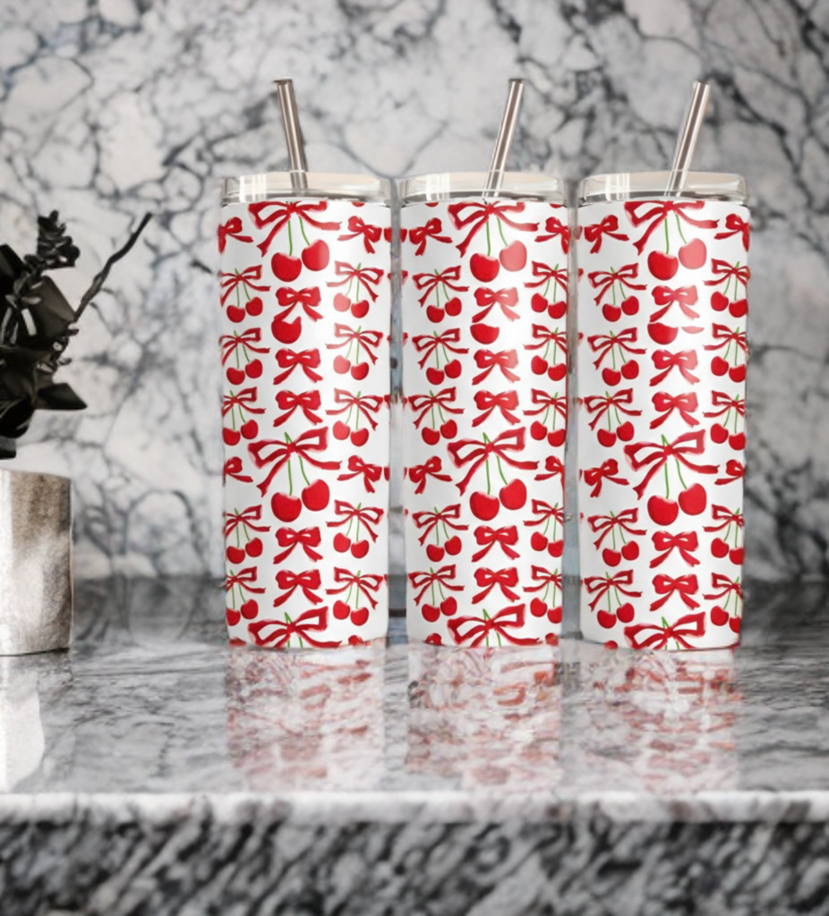 Cherry Coquette Valentine’s 20oz Tumbler