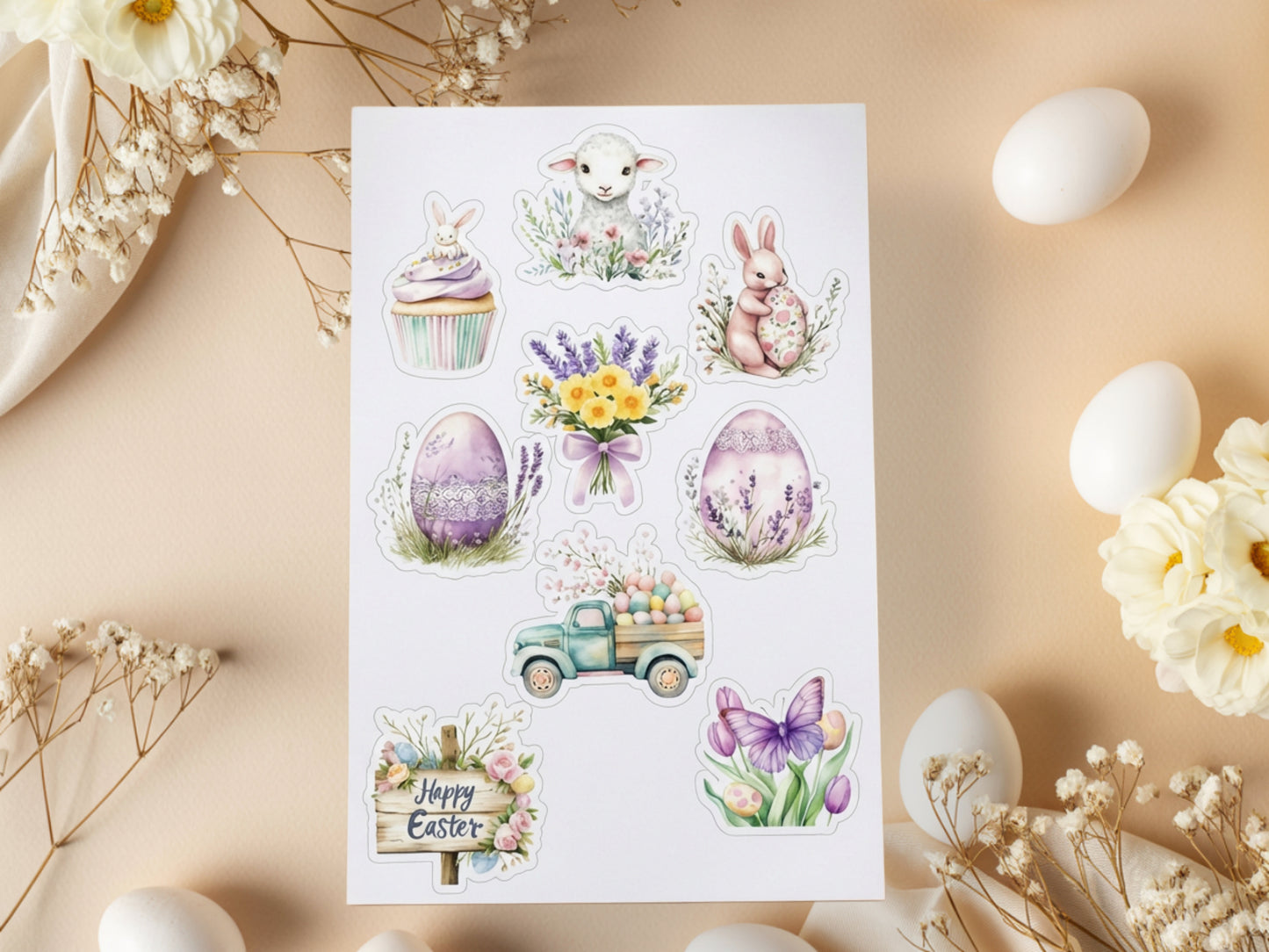 Easter Sticker Sheet