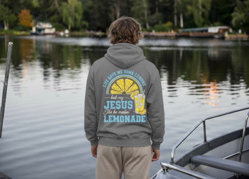 Jesus He Be Making Lemonade Men’s Hoodie
