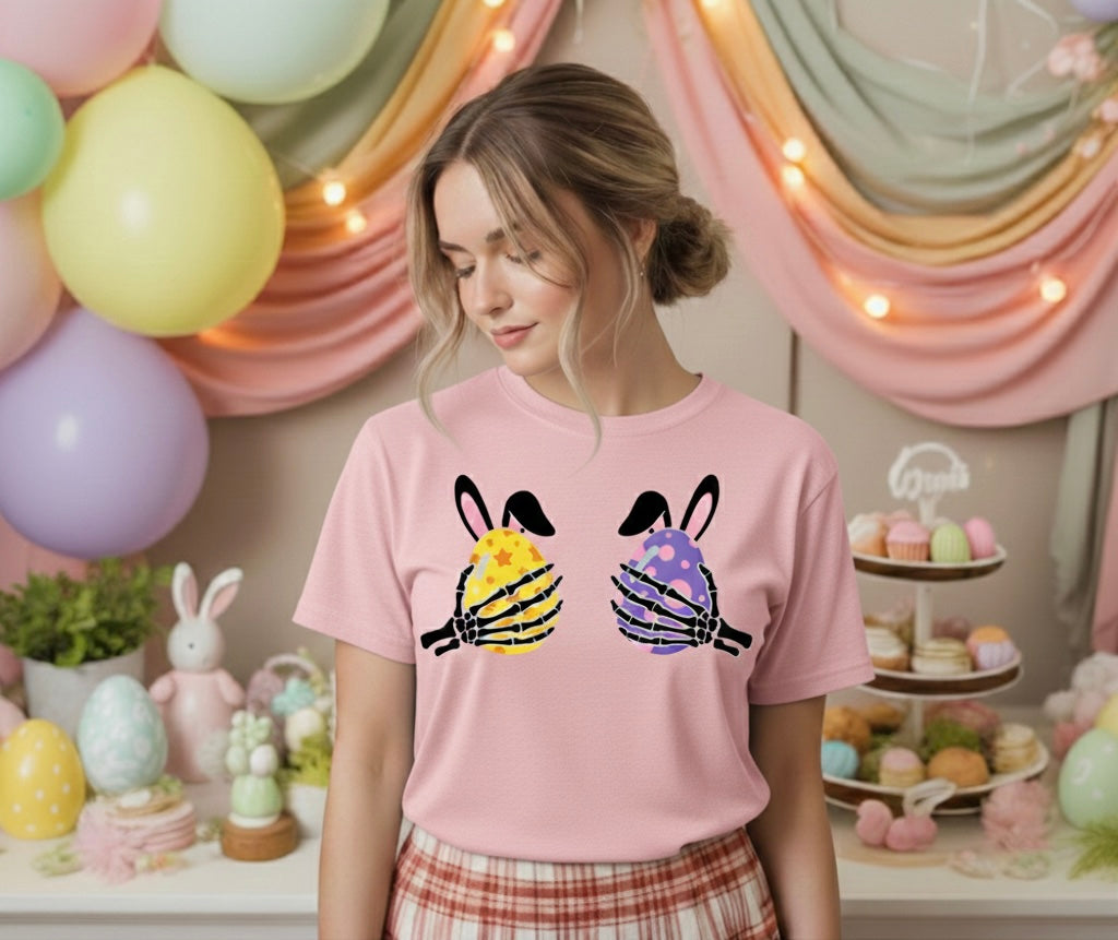 Skeleton Easter Eggs T-Shirt