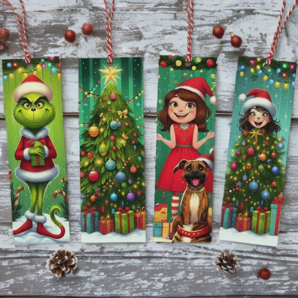 Christmas Bookmarks – Holiday Reading Accessories