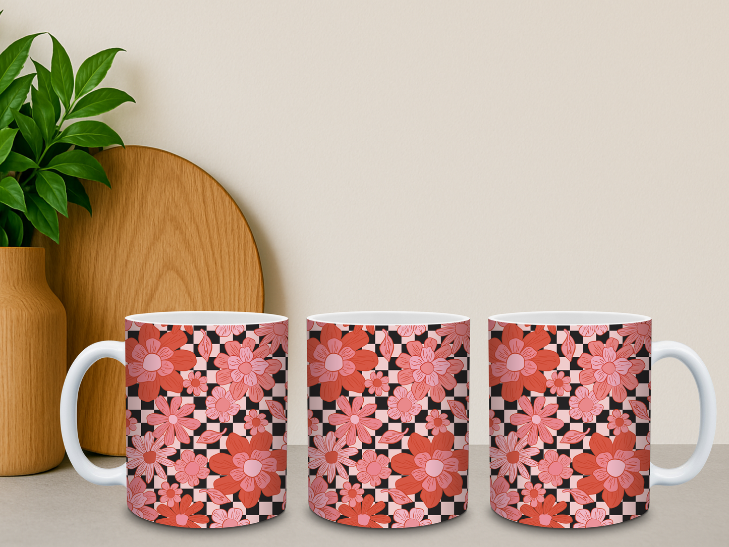 Floral 15oz Mug