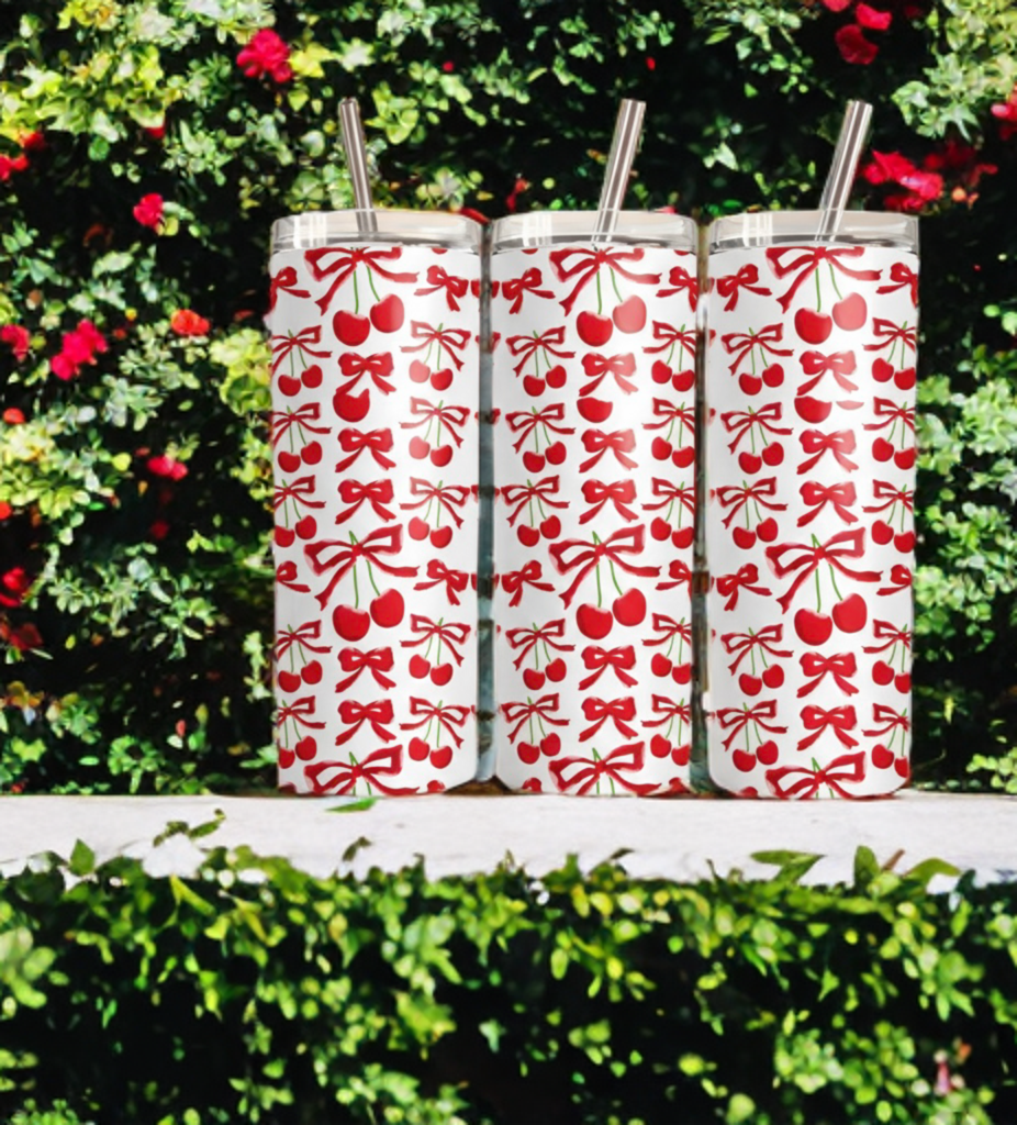 Cherry Coquette Valentine’s 20oz Tumbler