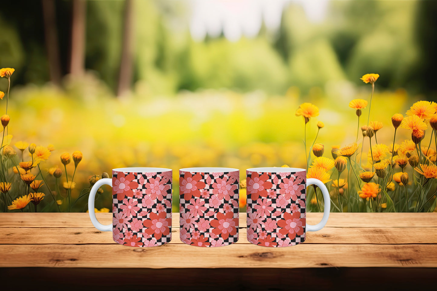 Floral 15oz Mug