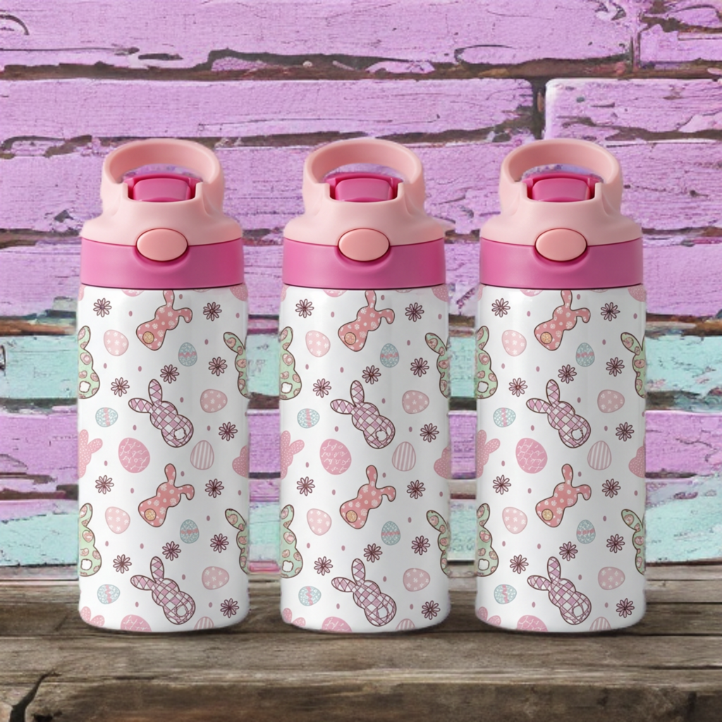 Retro Easter Bunny Sippy Cup