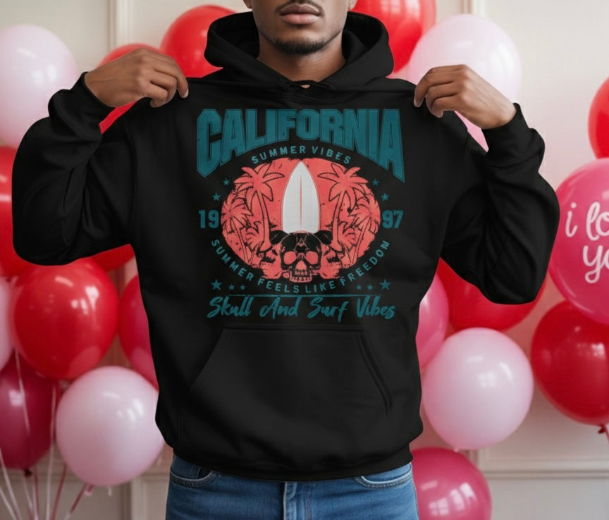 California Summer Men’s Hoodie