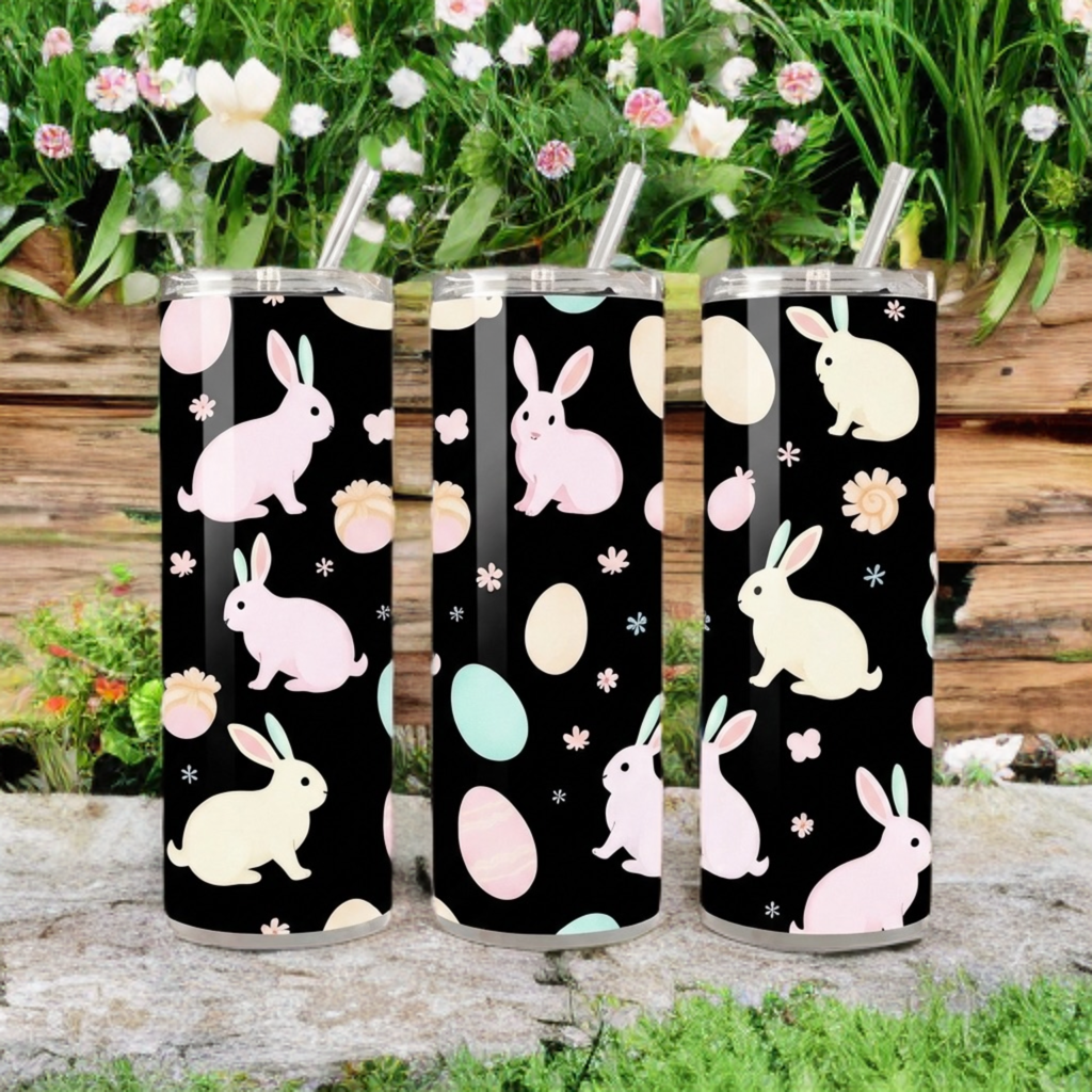 Easter Bunny 20oz Tumbler – Spring Drinkware