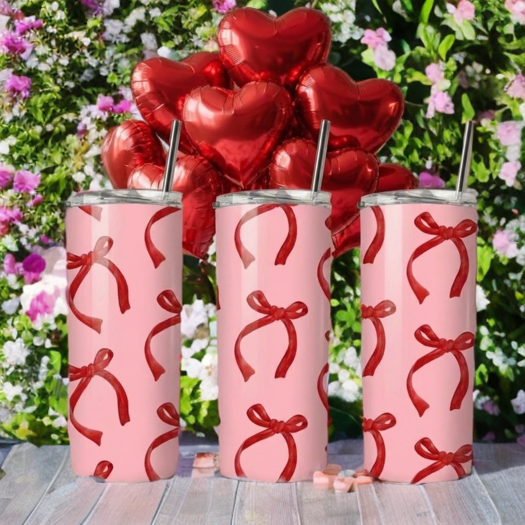 Ribbon 20oz Tumbler – Elegant Stainless Steel Drinkware