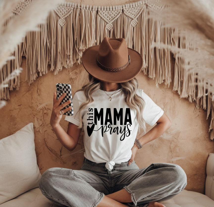 This Mama Prays T-Shirt