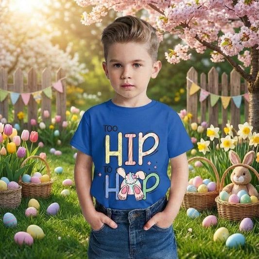 Too Hip to Hop Boys Easter T-Shirt