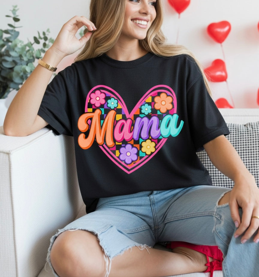 Daisies Mama T-Shirt