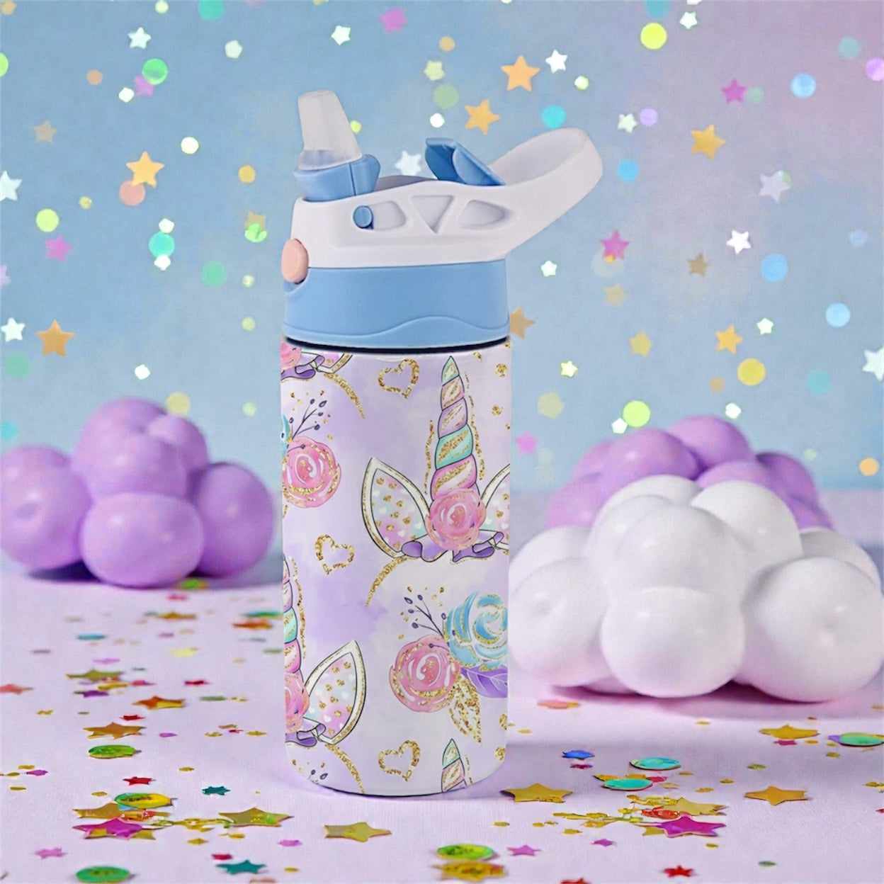 Unicorn Horn Kids Tumbler – Magical Children’s Drinkware