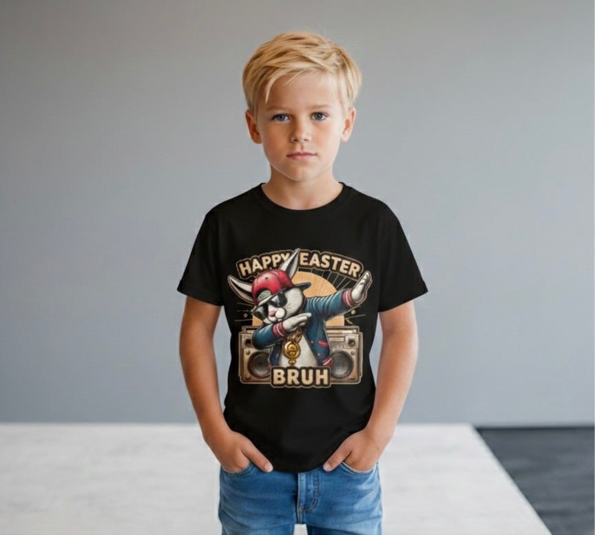 Happy Easter Bruh Boys T-Shirt