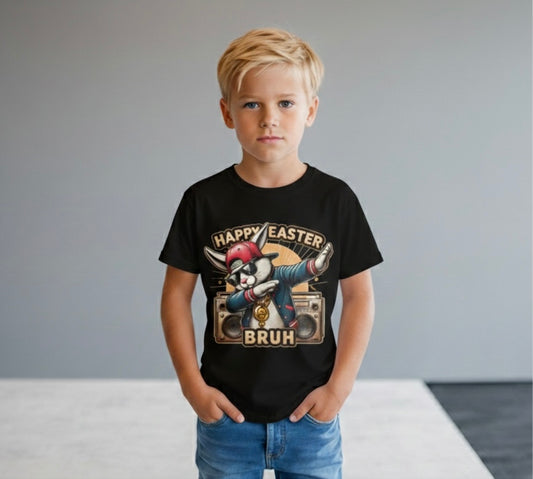 Happy Easter Bruh Boys T-Shirt