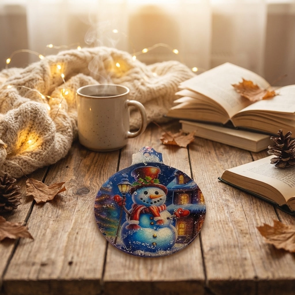 Snowman Christmas Ornaments – Holiday Tree Décor