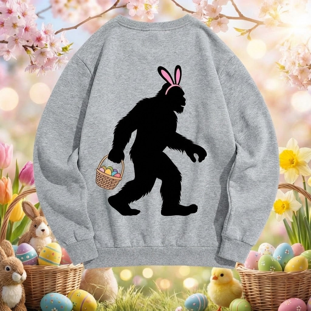 Bigfoot Easter Crewneck – Funny Easter Sweatshirt