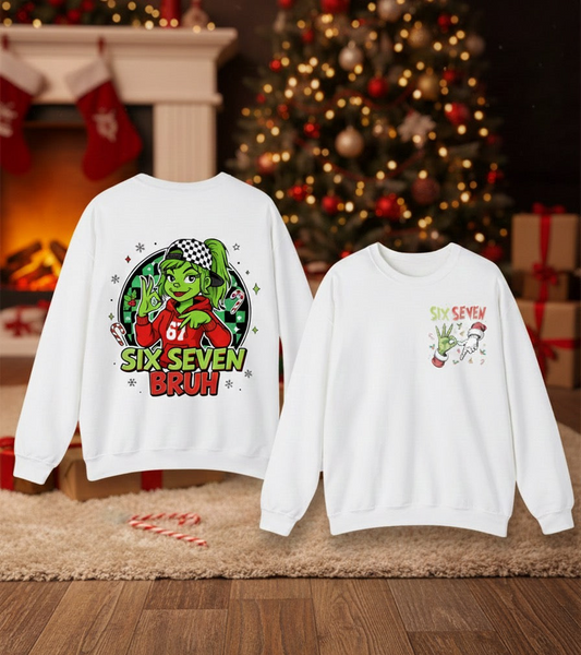 “67 Grinch” Christmas Crewneck | Grinch Crewneck